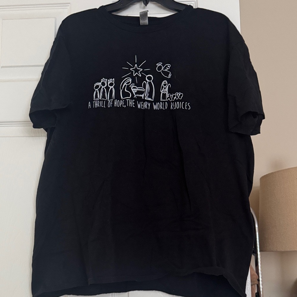 ‘A Thrill of Hope, The weary world Rejoices’ Shirt